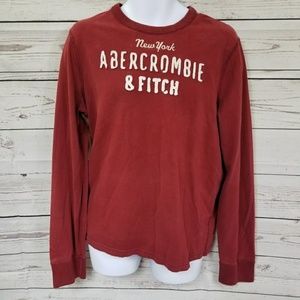 ABERCROMBIE & FITCH long sleeve muscle sweatshirt